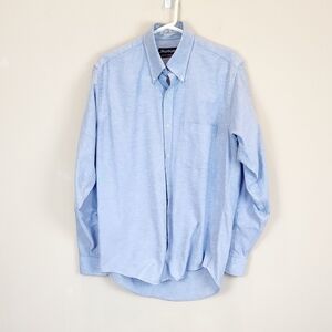Manhattan Shirtmakers Long Sleeve Button down Men Shirt